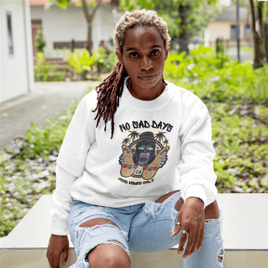 No Sad Days Unisex Heavy Blend™ Crewneck Sweatshirt